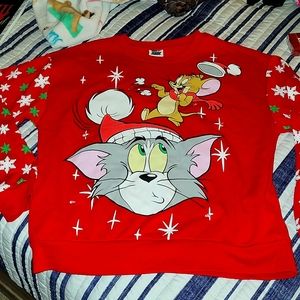 Tom and Jerry light up Christmas sweater